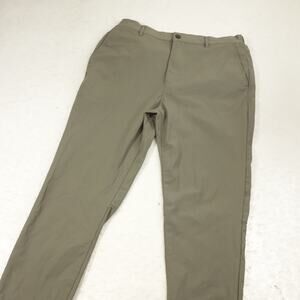 Cuts Clothing Pants Mens XL Gray Jogger Casual Workout Button Tapered